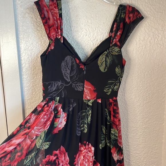 Boutique Soieblu rose maxi dress - Picture 6 of 6